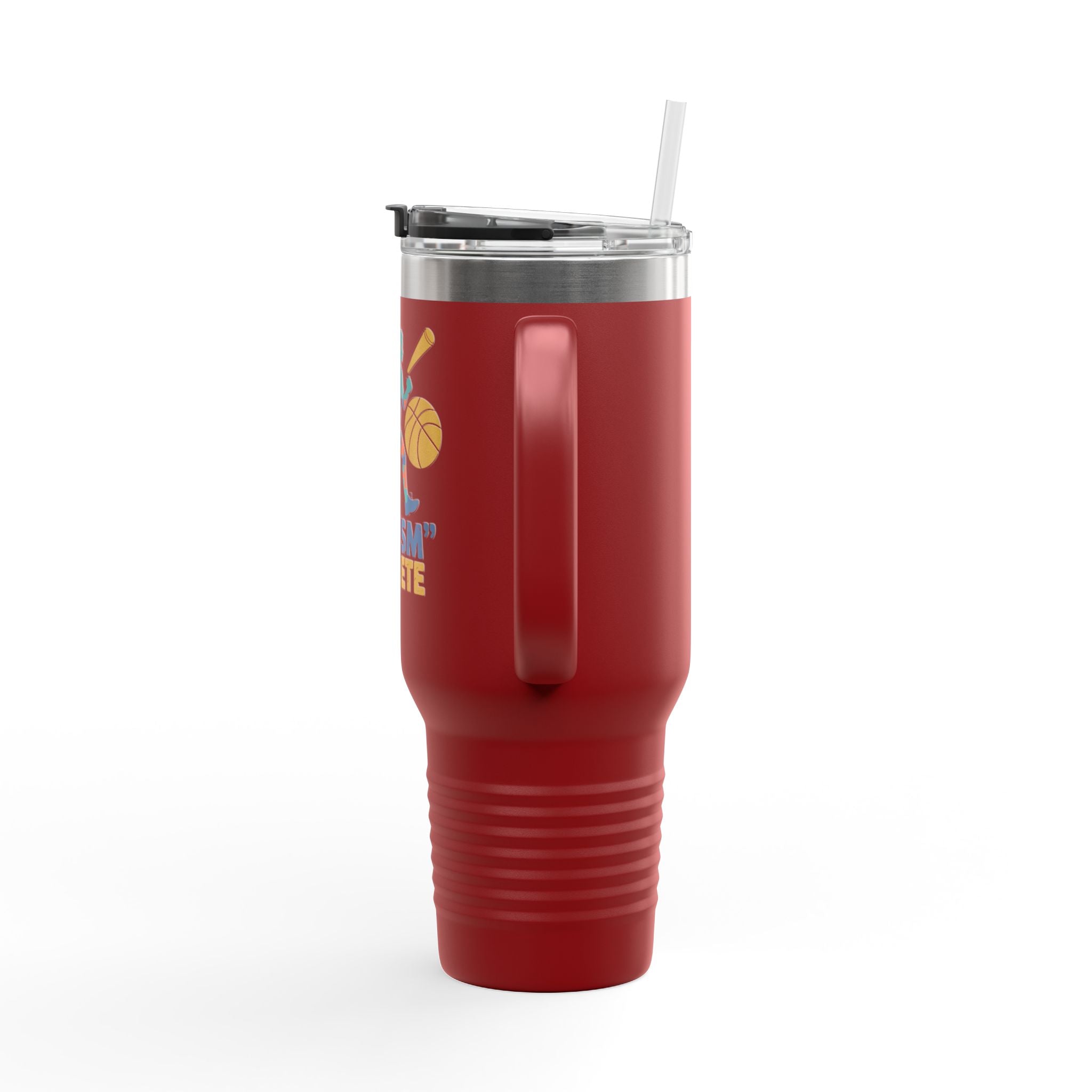 Autism Athlete 40oz Insulated Travel Mug — Sports Awareness Tumbler