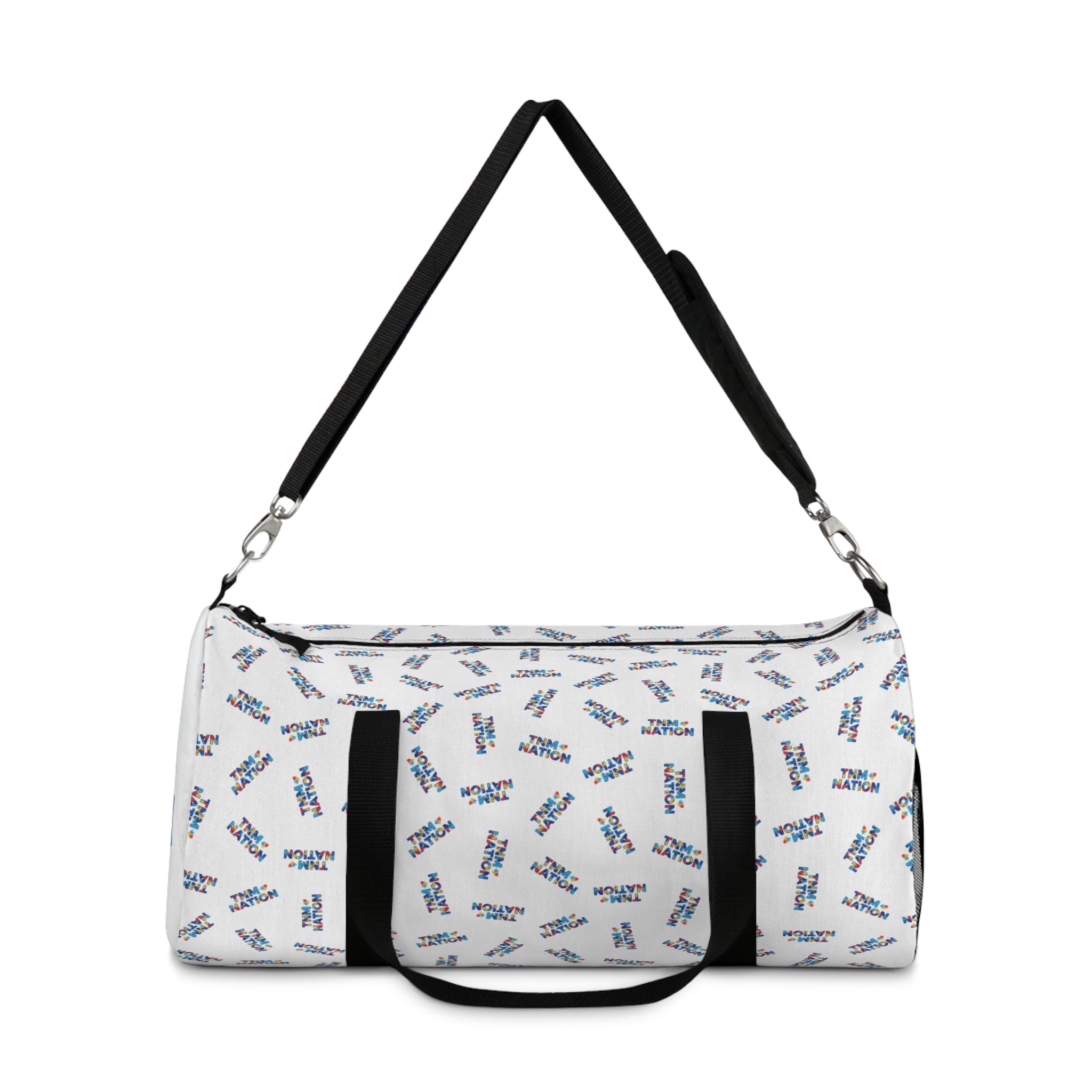 TNM NATION Skateboard Pattern – Lightweight Gym & Weekend Bag