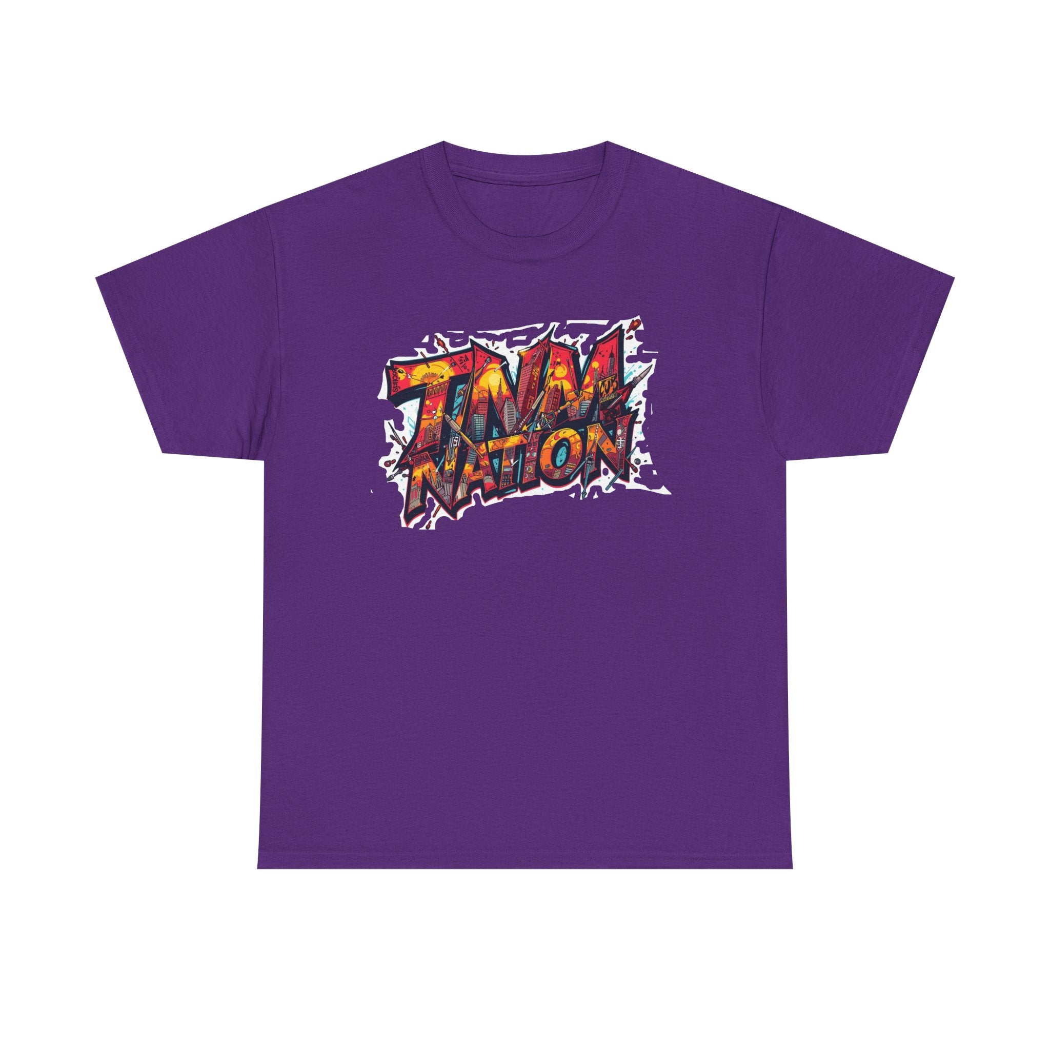 Tidal Nation Graffiti Tee - Urban Streetwear Graphic T-Shirt