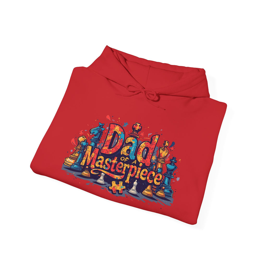 Dad Masterpiece Hoodie – Colorful Artistic Father’s Day Sweatshirt