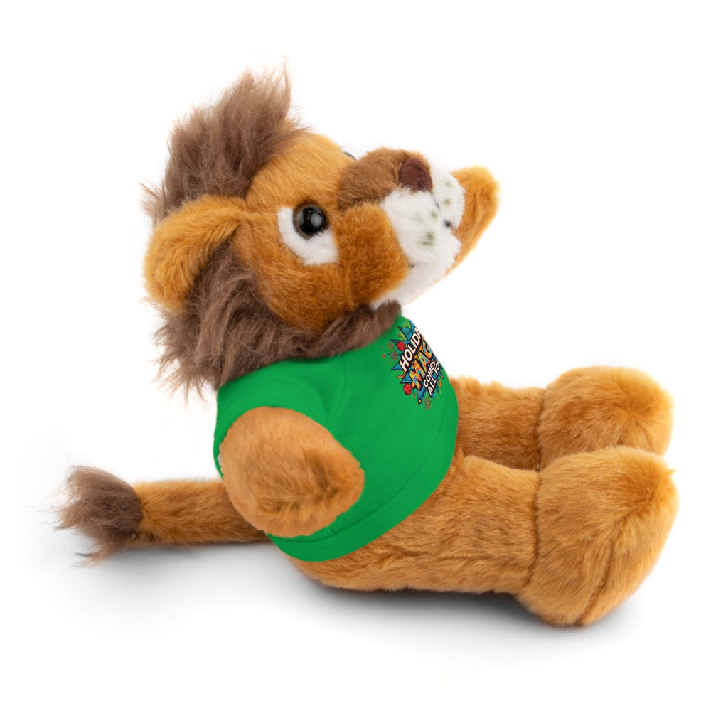 Holiday Magic Bear — Plush Teddy with 'Holiday Magic Comes in All Forms' Tee