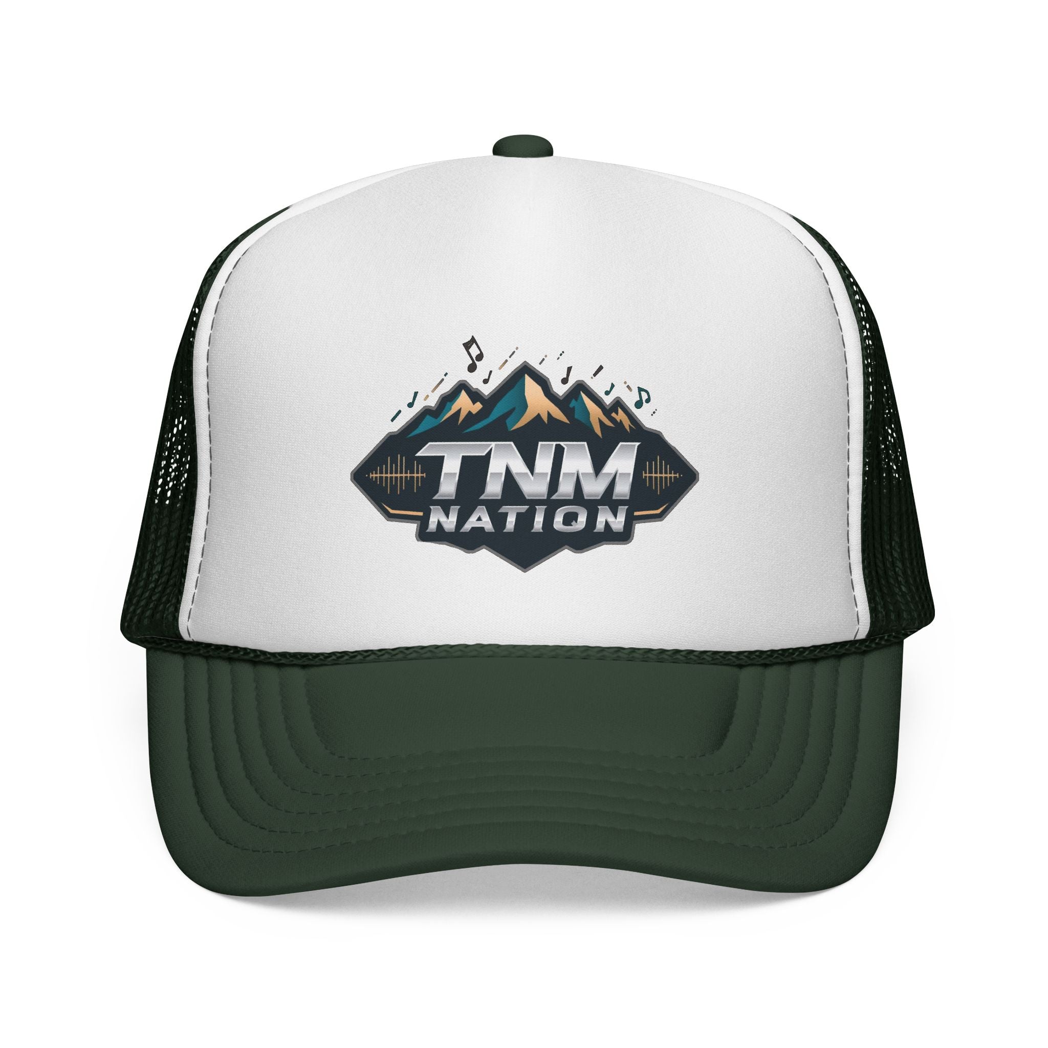 TNM Nation Trucker Cap — Adventure Mountain Logo Mesh Hat