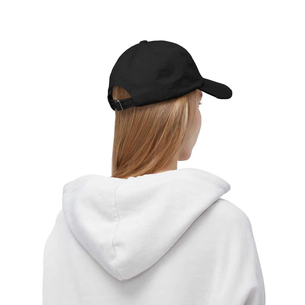 Distressed Baseball Cap — TNM Nation Gold Logo