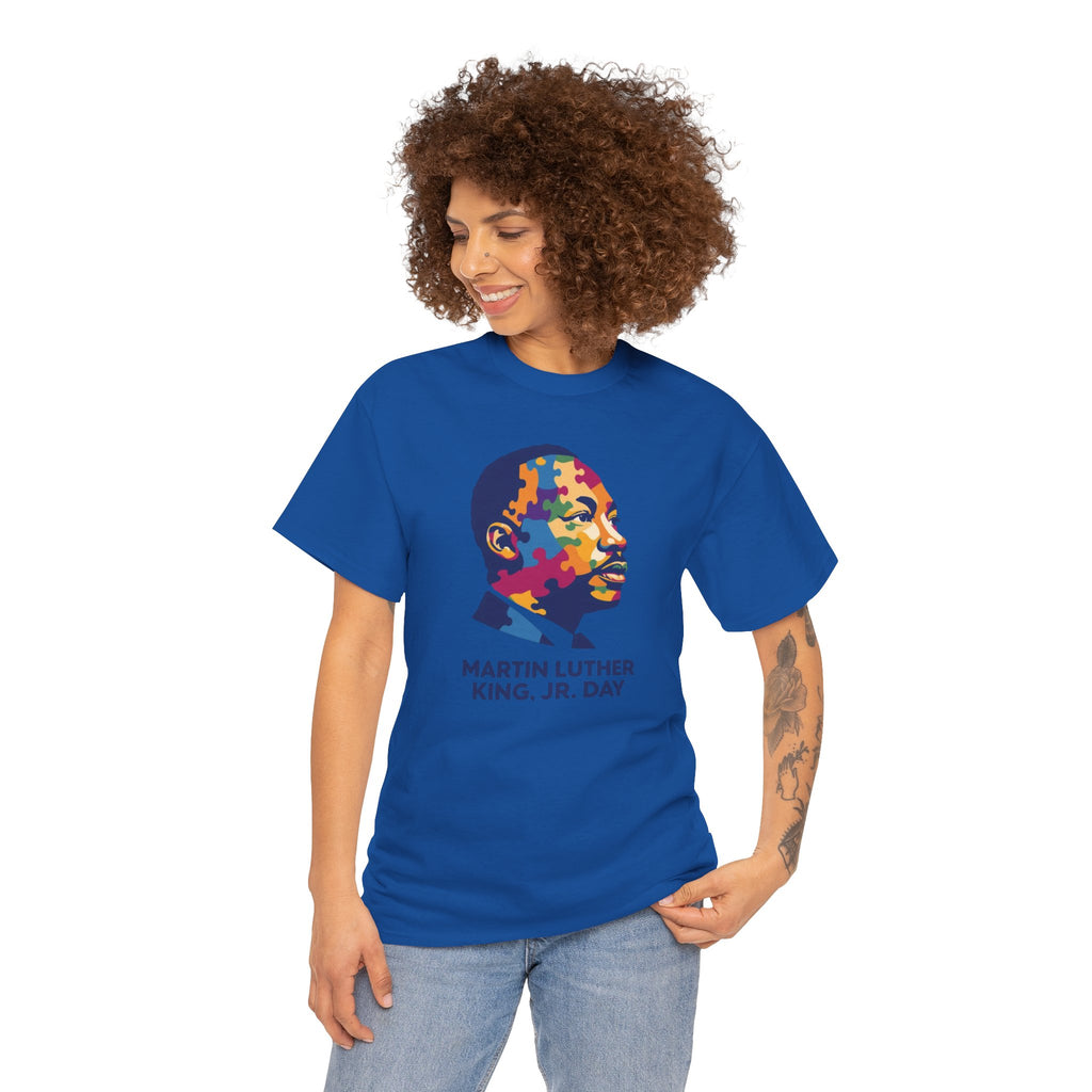 MLK Day Meets Autism T‑Shirt
