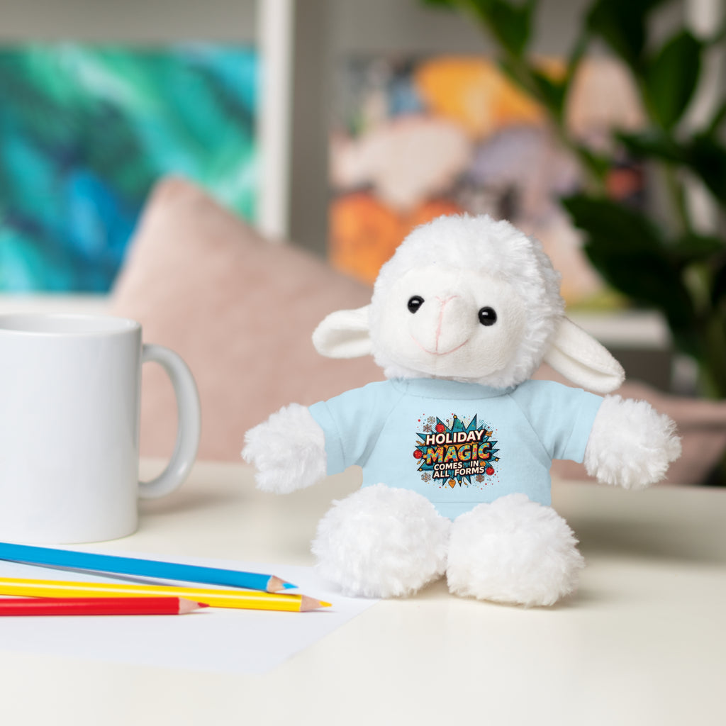Holiday Magic Bear — Plush Teddy with 'Holiday Magic Comes in All Forms' Tee
