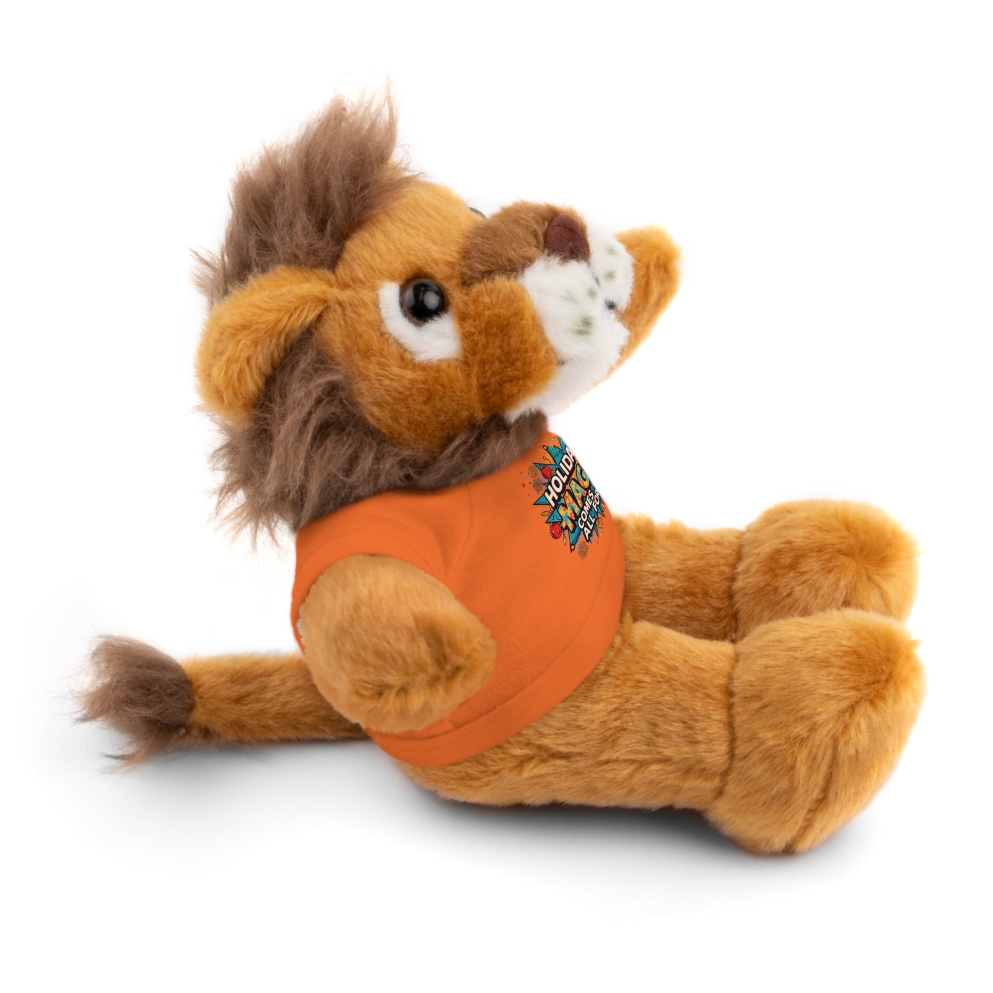 Holiday Magic Bear — Plush Teddy with 'Holiday Magic Comes in All Forms' Tee