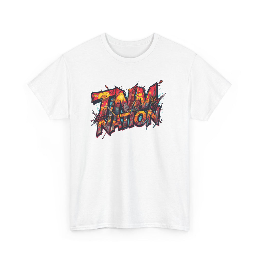 Tidal Nation Graffiti Tee - Urban Streetwear Graphic T-Shirt