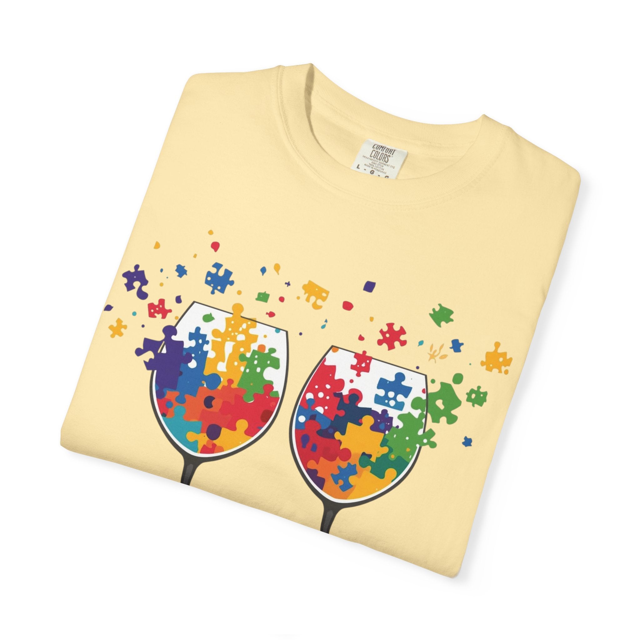 New Year’s Day Puzzle Wine T-Shirt