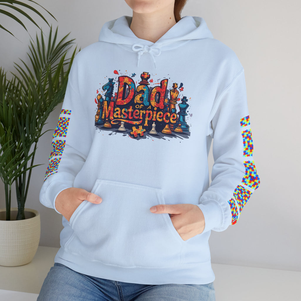 Dad Masterpiece Hoodie – Colorful Artistic Father’s Day Sweatshirt