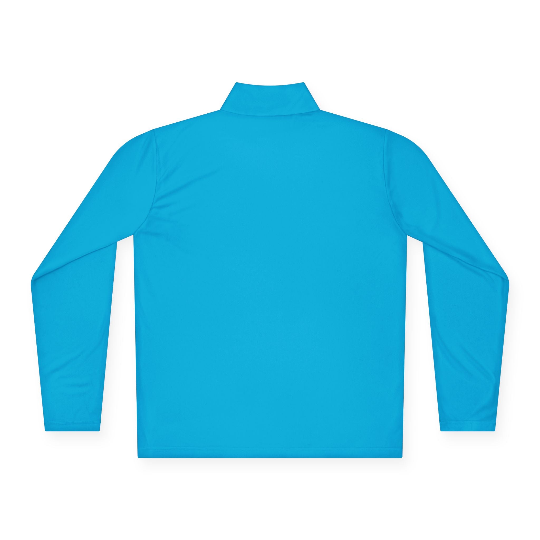 Quarter-Zip Pullover • Colorful Geometric Mushroom Logo — Psychedelic Nature Vibe