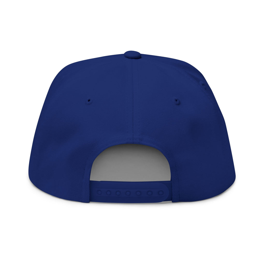 Embroidered Colorful Puzzle Ribbon Snapback Hat — Autism Awareness Flat Bill Cap
