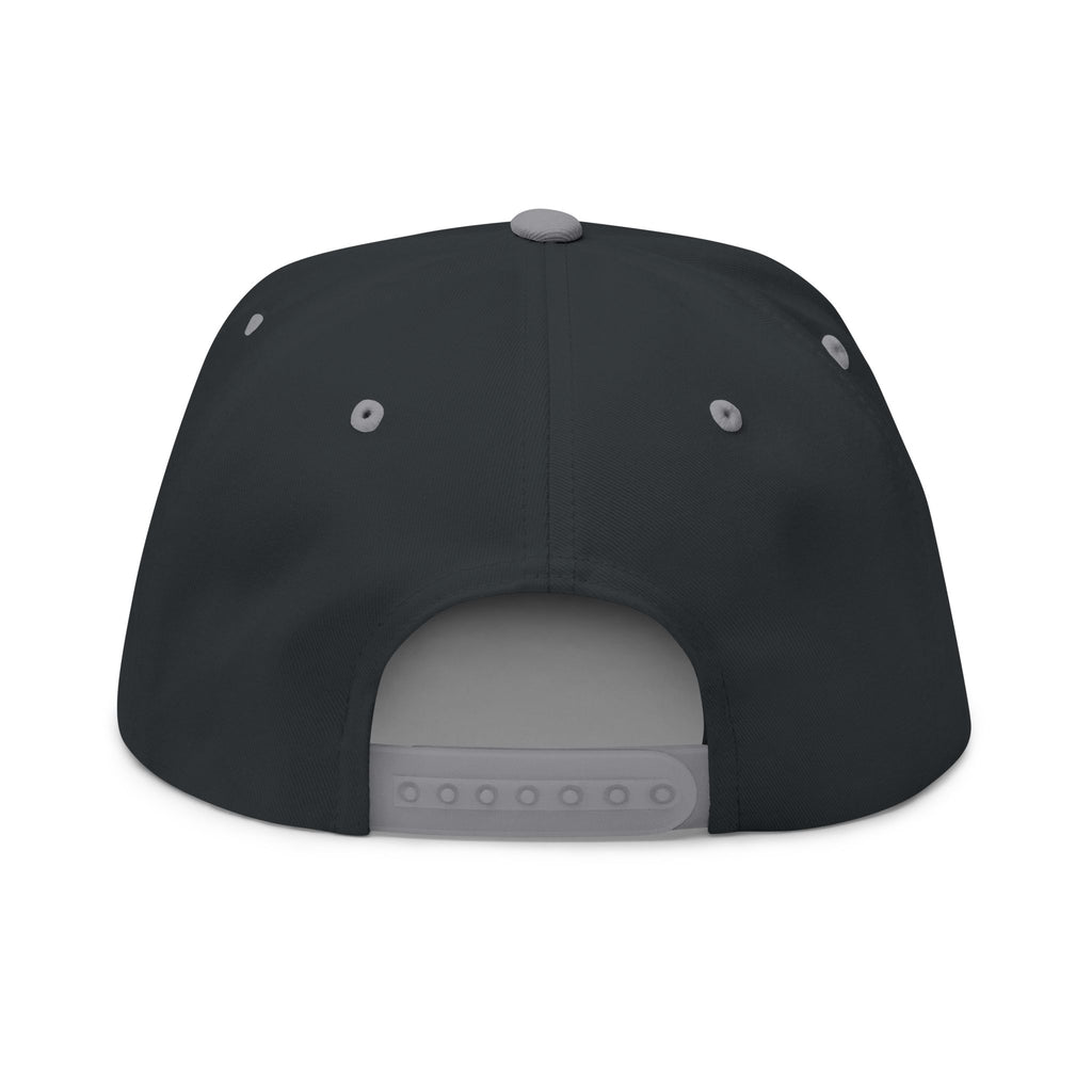 Embroidered Colorful Puzzle Ribbon Snapback Hat — Autism Awareness Flat Bill Cap
