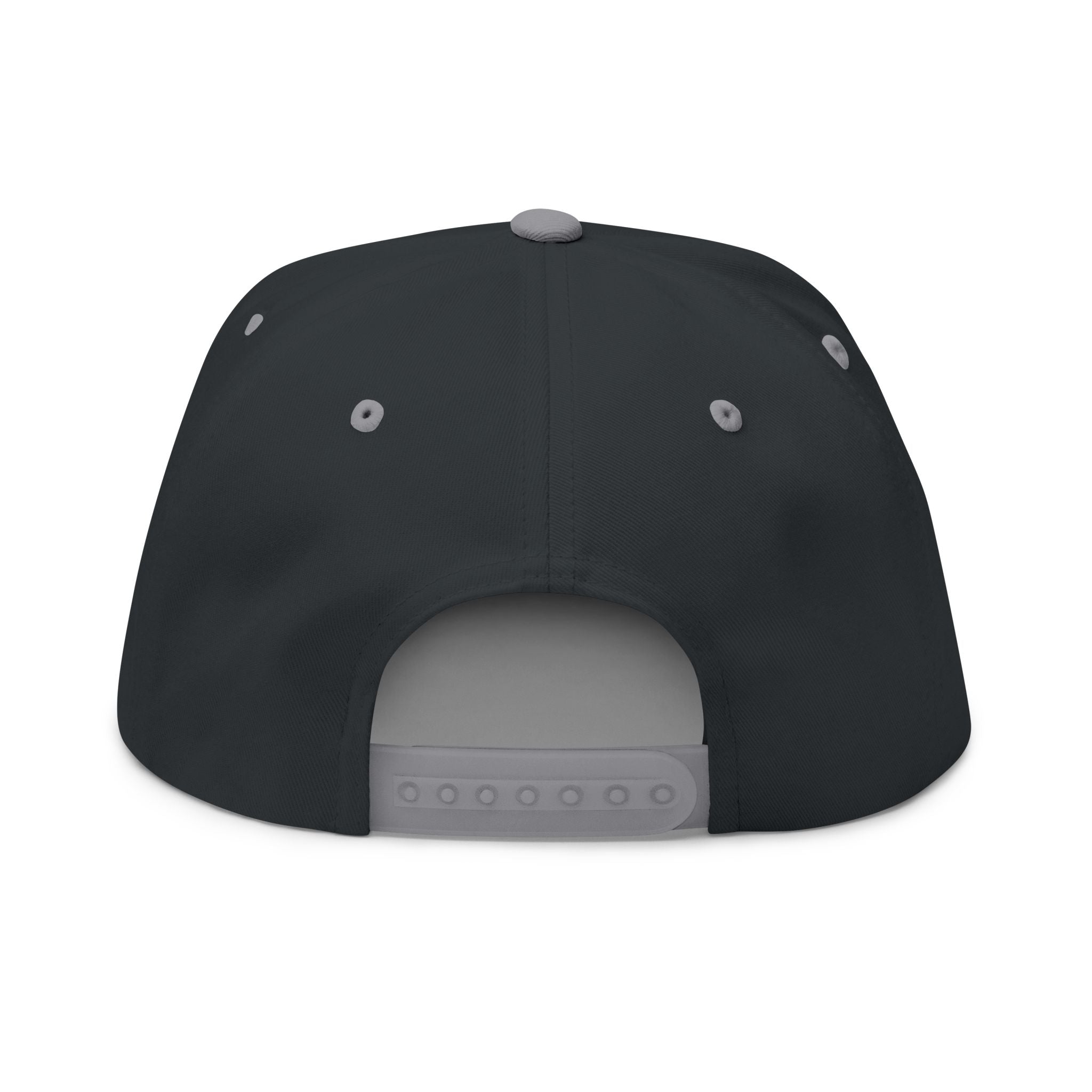 Embroidered Colorful Puzzle Ribbon Snapback Hat — Autism Awareness Flat Bill Cap