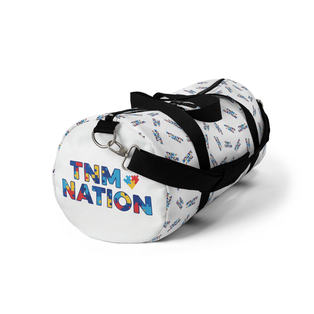 TNM NATION Skateboard Pattern – Lightweight Gym & Weekend Bag