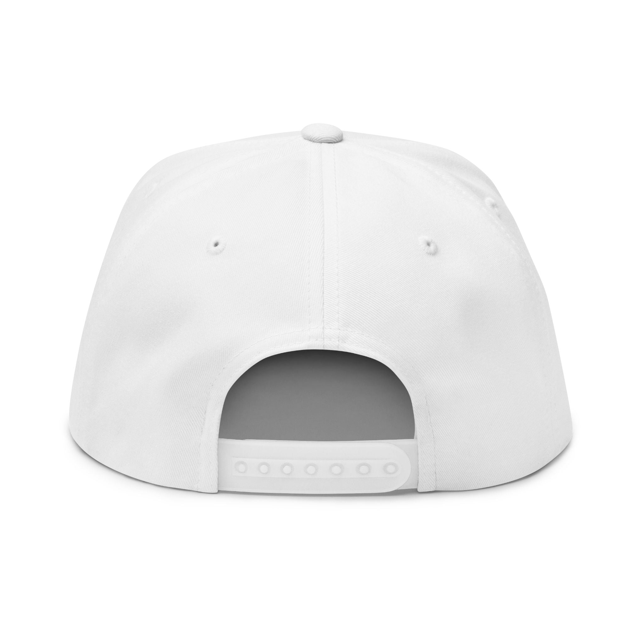 Embroidered Colorful Puzzle Ribbon Snapback Hat — Autism Awareness Flat Bill Cap