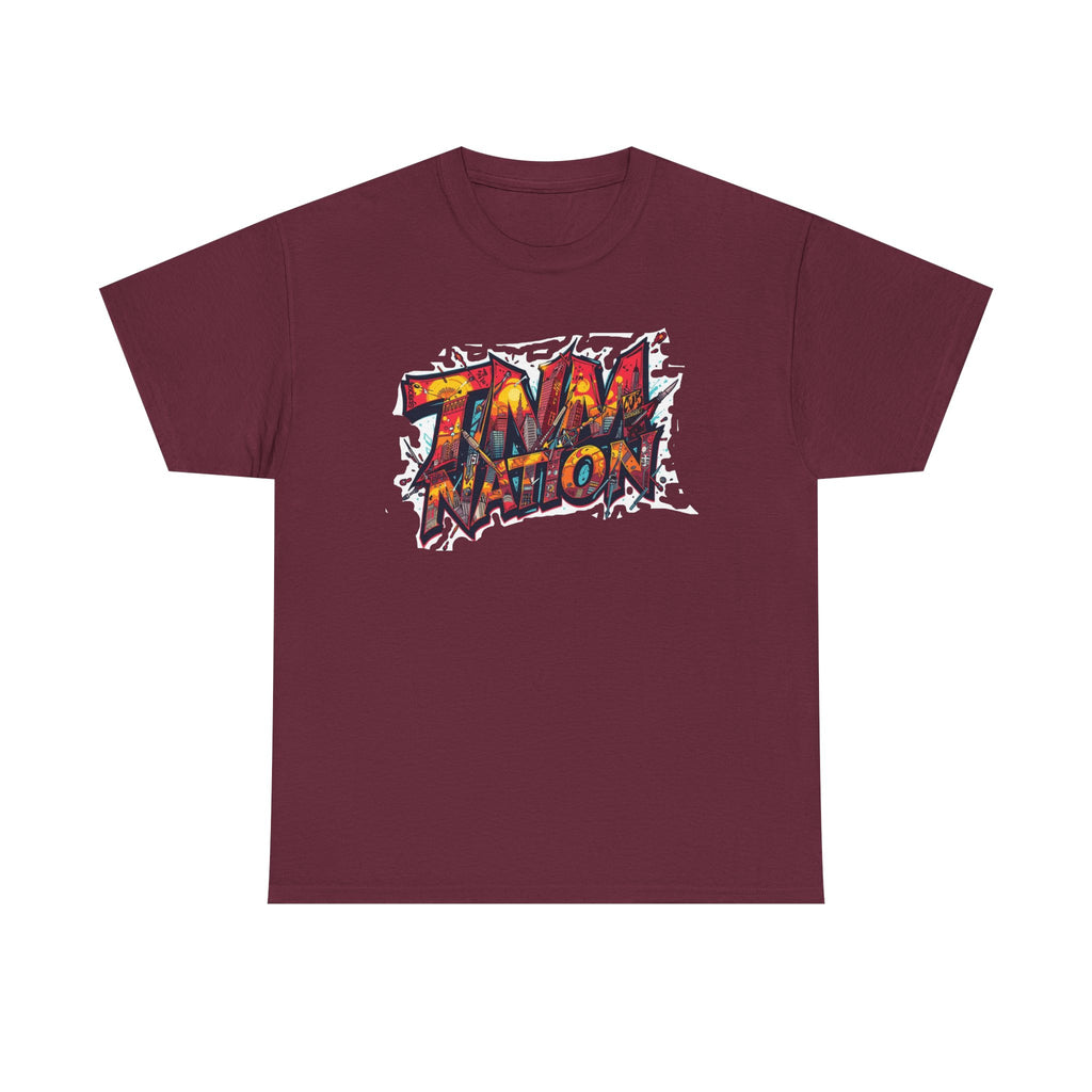 Tidal Nation Graffiti Tee - Urban Streetwear Graphic T-Shirt