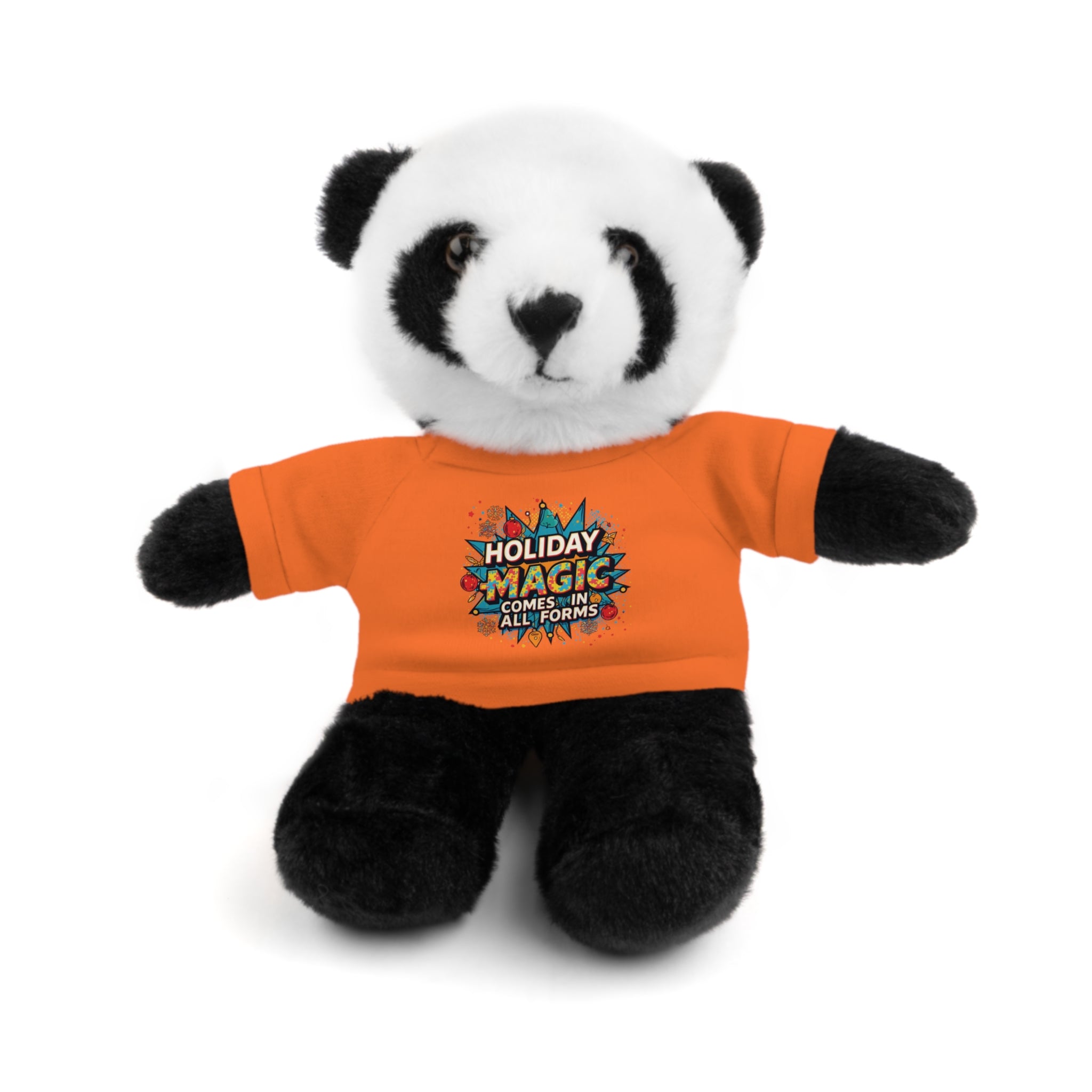 Holiday Magic Bear — Plush Teddy with 'Holiday Magic Comes in All Forms' Tee
