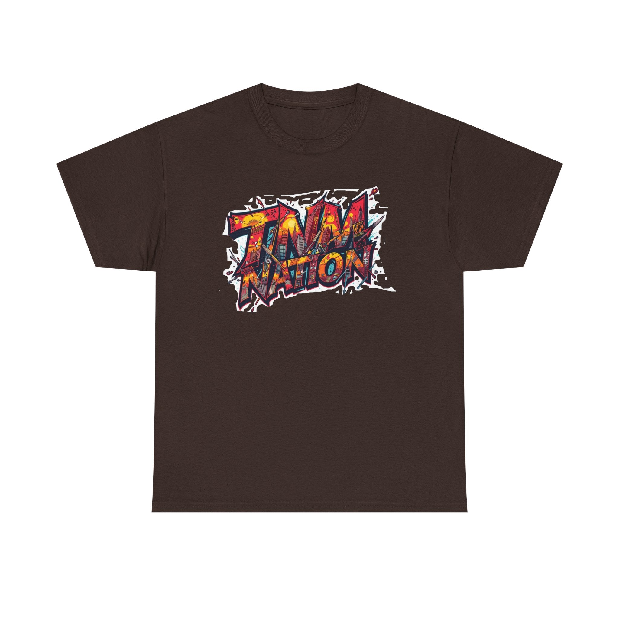 Tidal Nation Graffiti Tee - Urban Streetwear Graphic T-Shirt