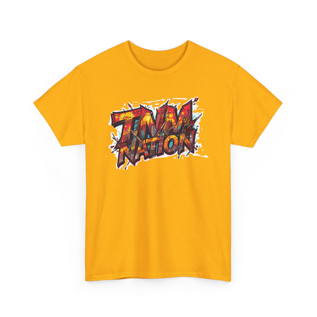 Tidal Nation Graffiti Tee - Urban Streetwear Graphic T-Shirt