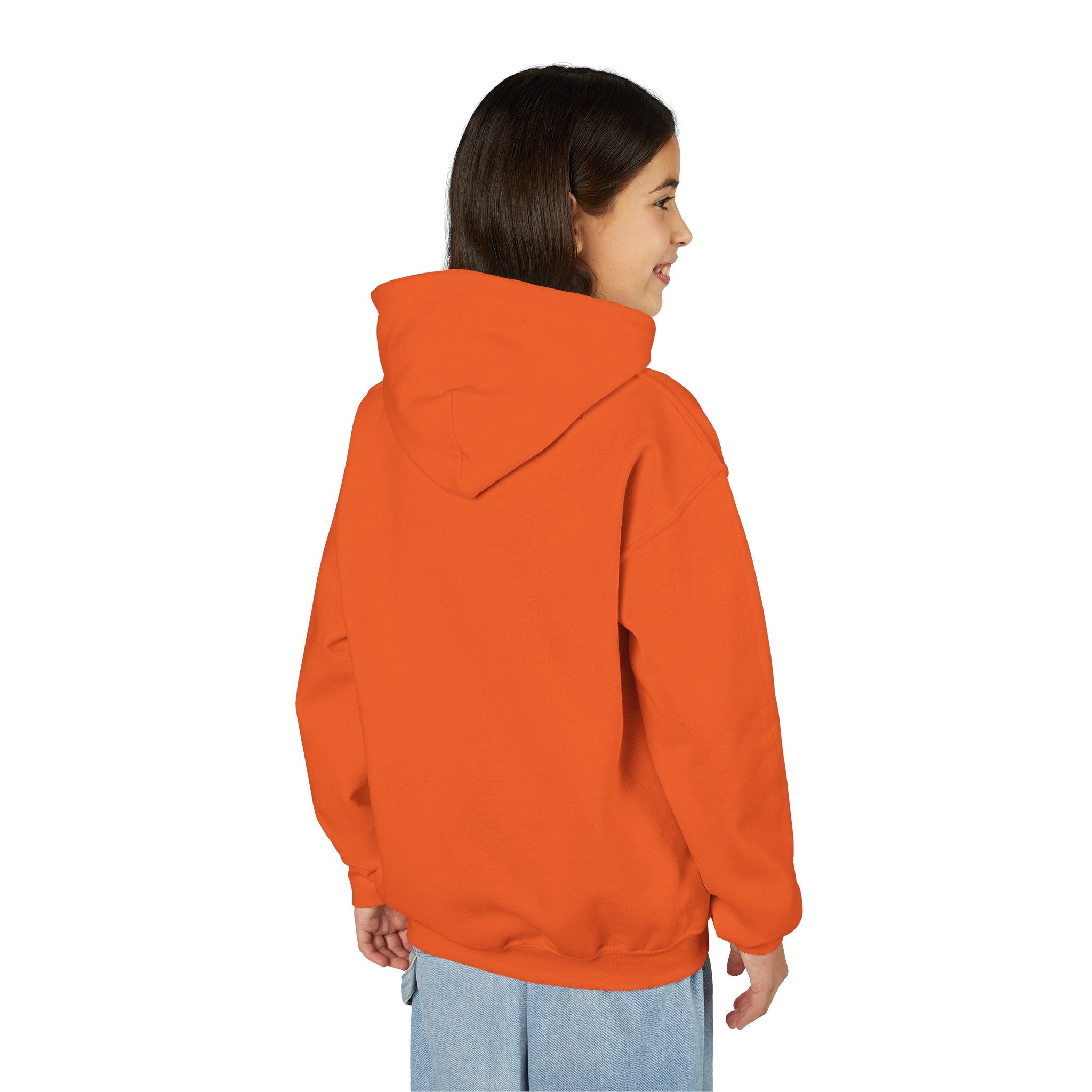 Youth Hoodie — "Why Is Everyone Rushing Me?" Colorful Comic Graphic