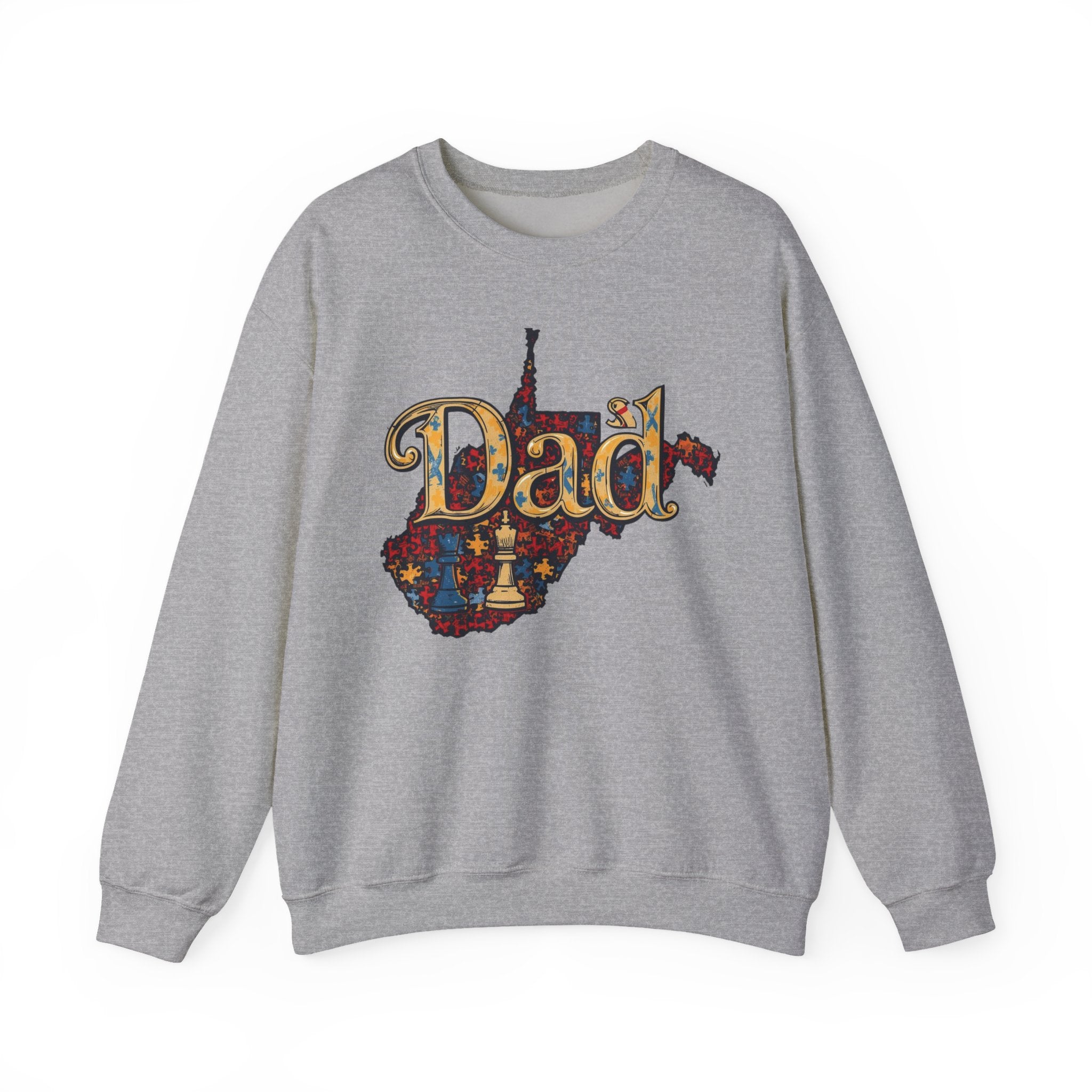 Dad State Pride Sweatshirt — West Virginia Dad Crewneck
