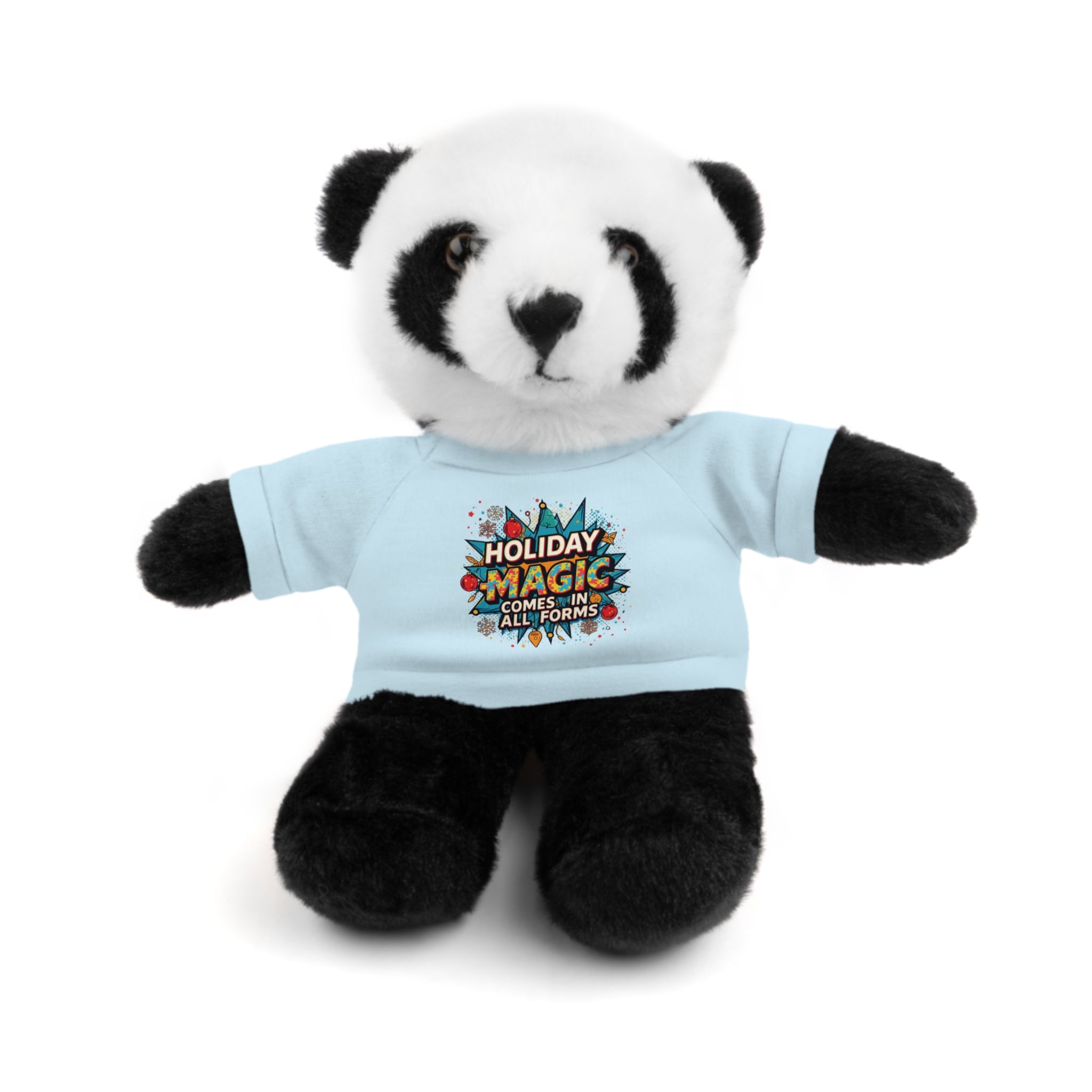 Holiday Magic Bear — Plush Teddy with 'Holiday Magic Comes in All Forms' Tee