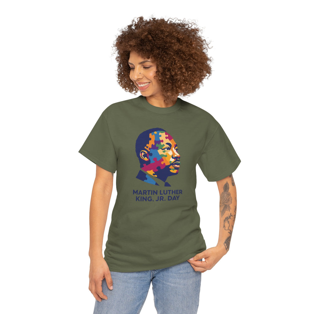 MLK Day Meets Autism T‑Shirt