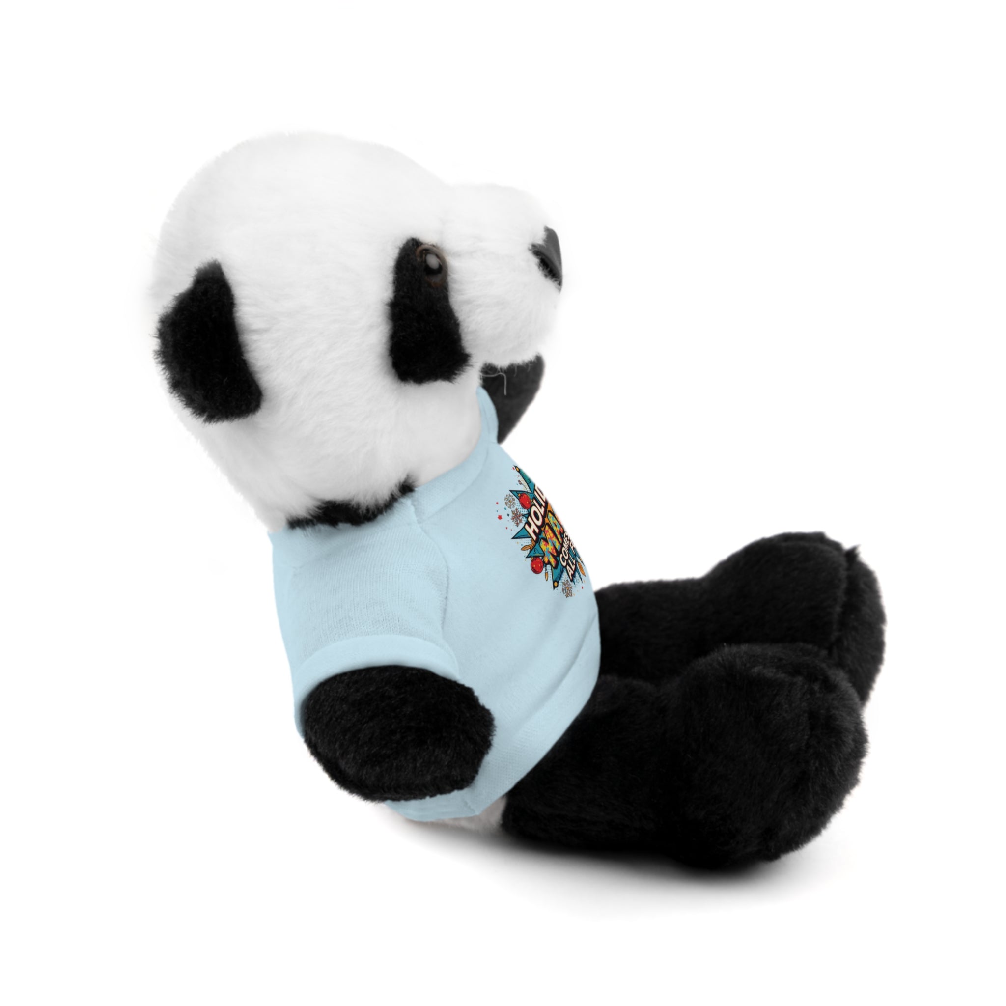 Holiday Magic Bear — Plush Teddy with 'Holiday Magic Comes in All Forms' Tee