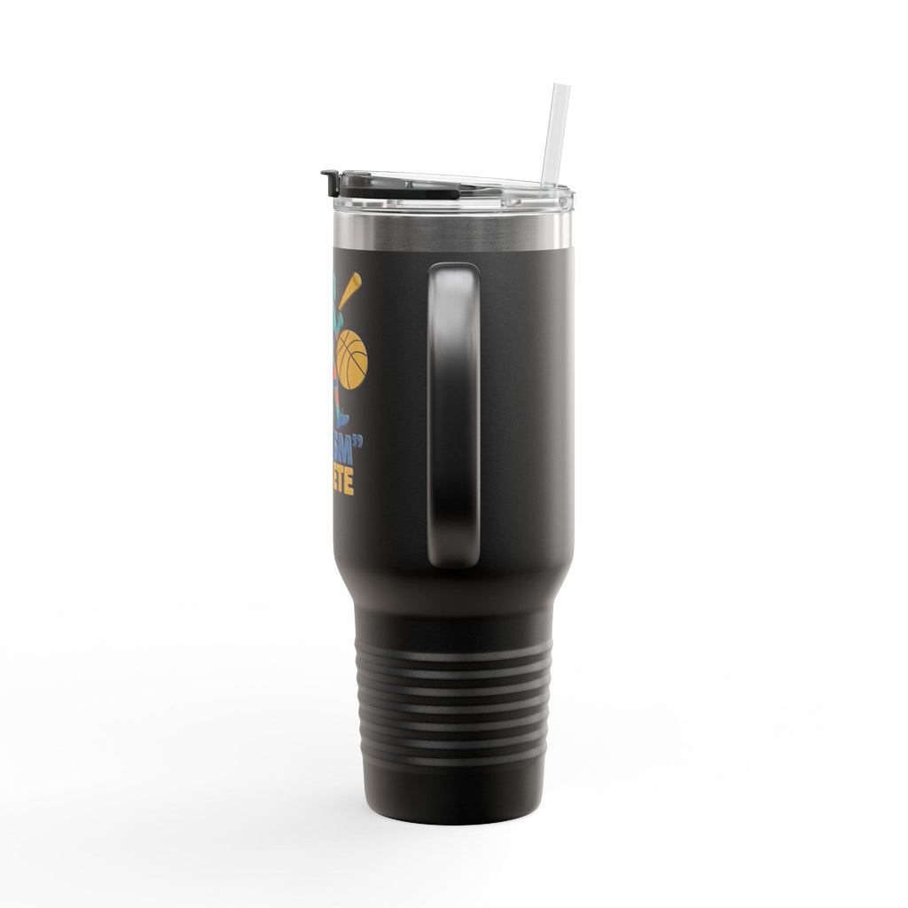 Autism Athlete 40oz Insulated Travel Mug — Sports Awareness Tumbler