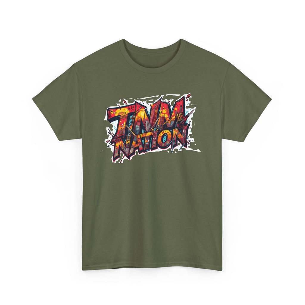 Tidal Nation Graffiti Tee - Urban Streetwear Graphic T-Shirt