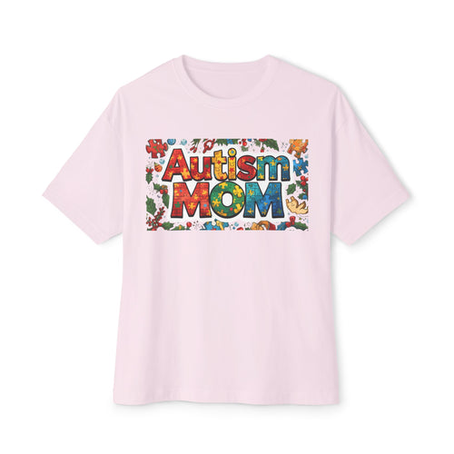 Autism Mom T-Shirt — Colorful Puzzle Piece Awareness Tee