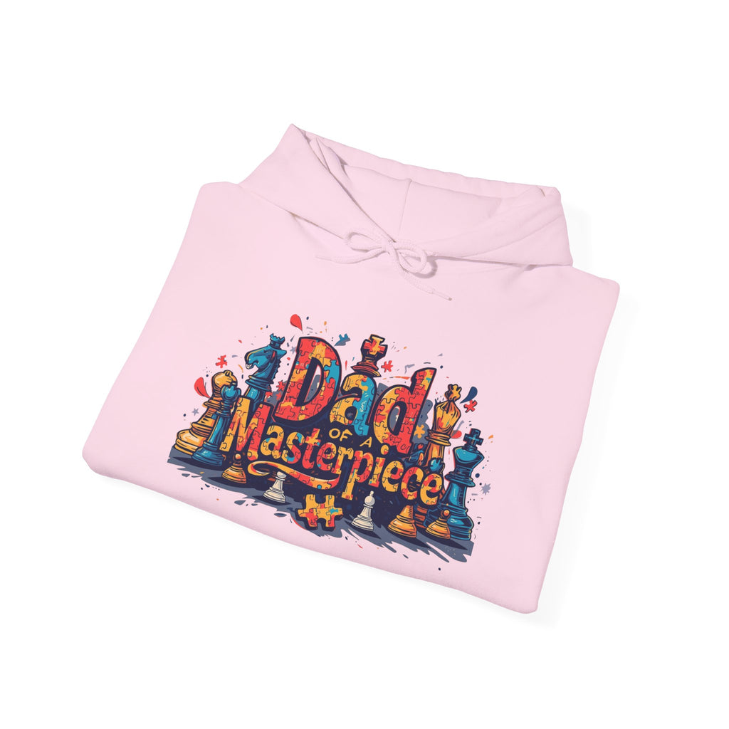 Dad Masterpiece Hoodie – Colorful Artistic Father’s Day Sweatshirt