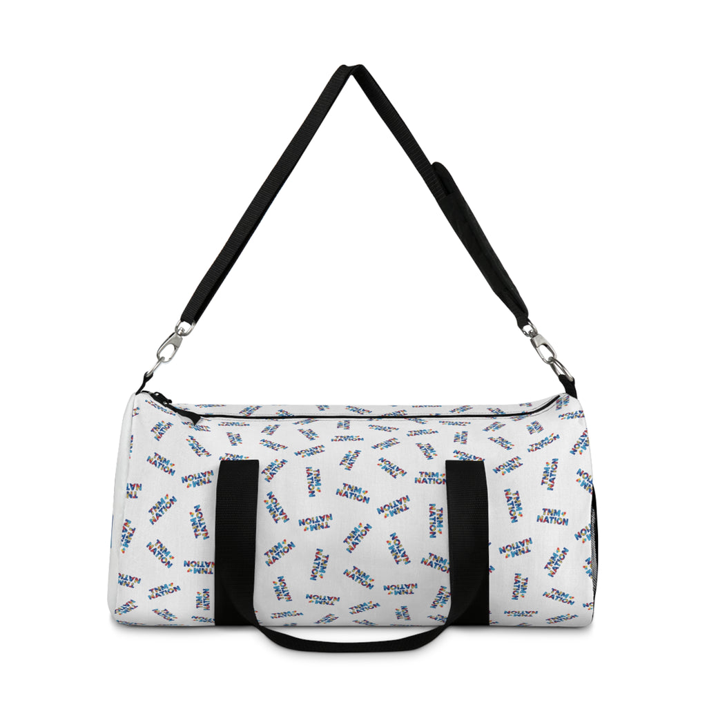 TNM NATION Skateboard Pattern – Lightweight Gym & Weekend Bag