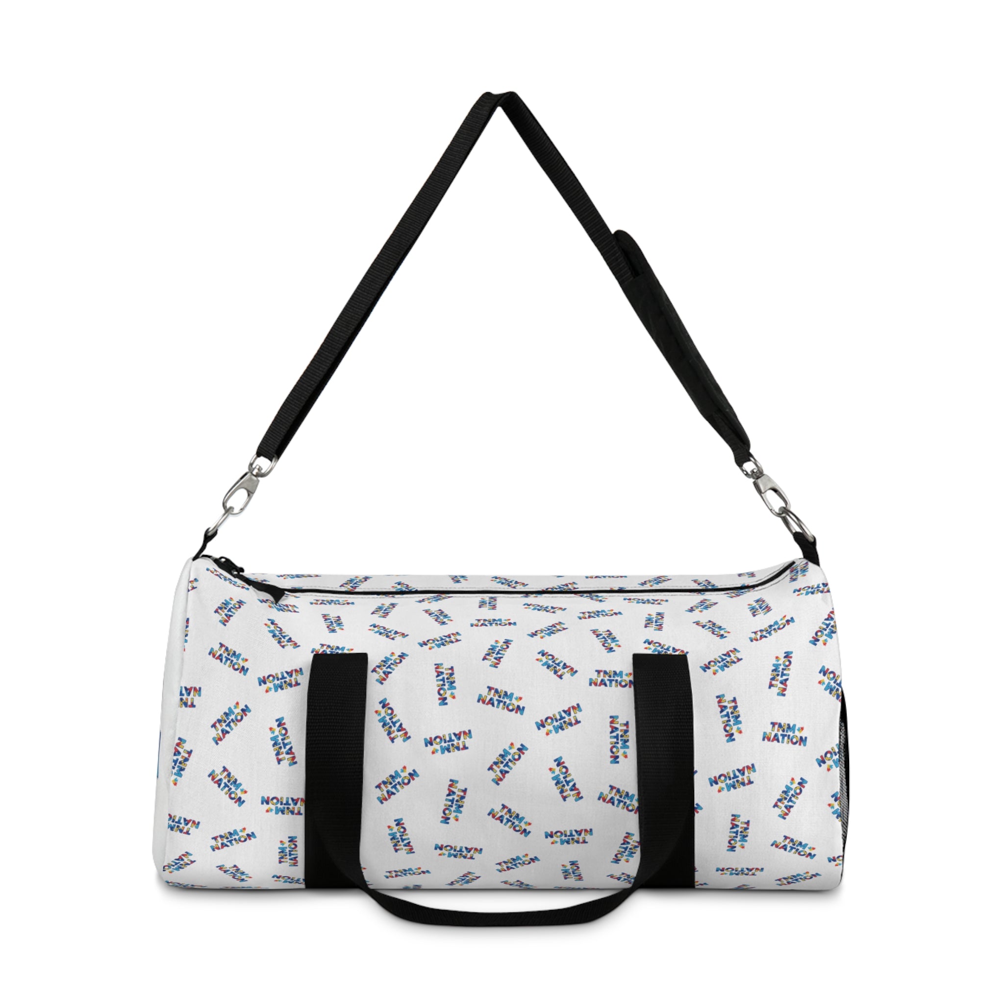 TNM NATION Skateboard Pattern – Lightweight Gym & Weekend Bag