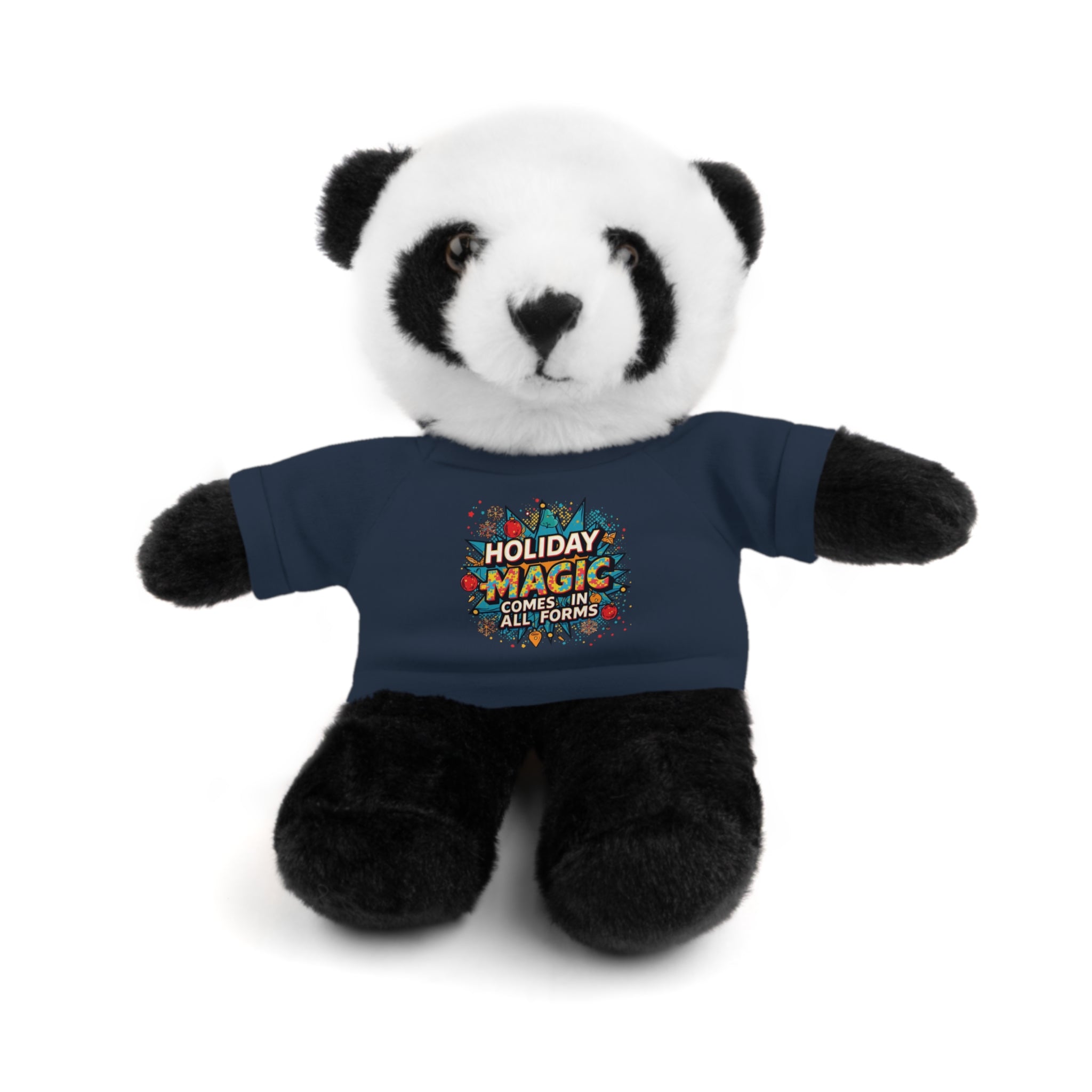 Holiday Magic Bear — Plush Teddy with 'Holiday Magic Comes in All Forms' Tee