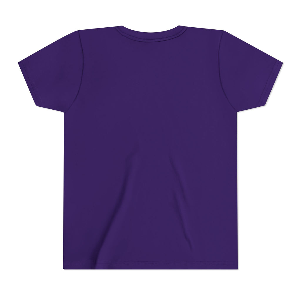 Youth Tee — Colorful Lion "Being Brave Takes Courage" Inspirational Kids Shirt