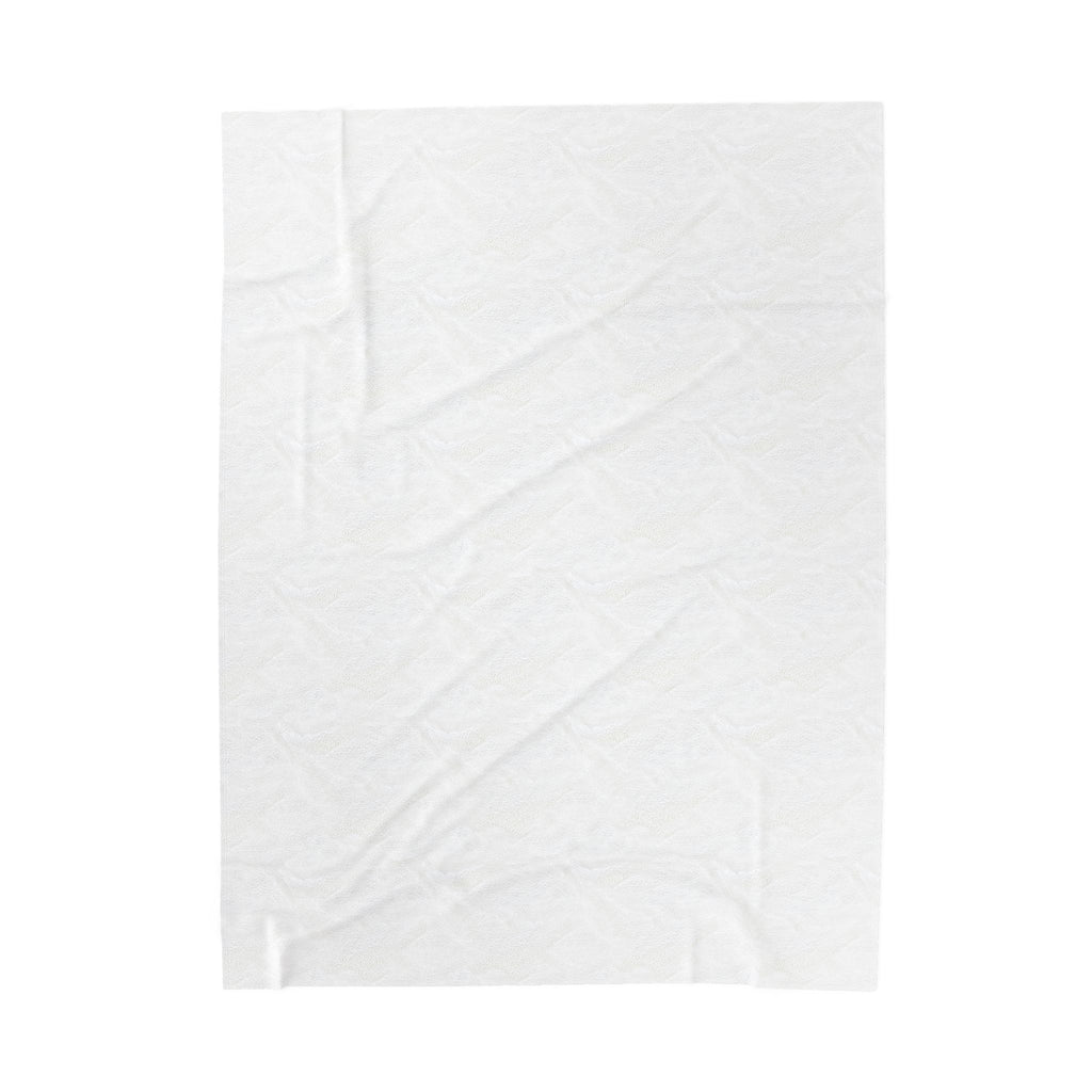 Autism Awareness Word Cloud Velveteen Blanket