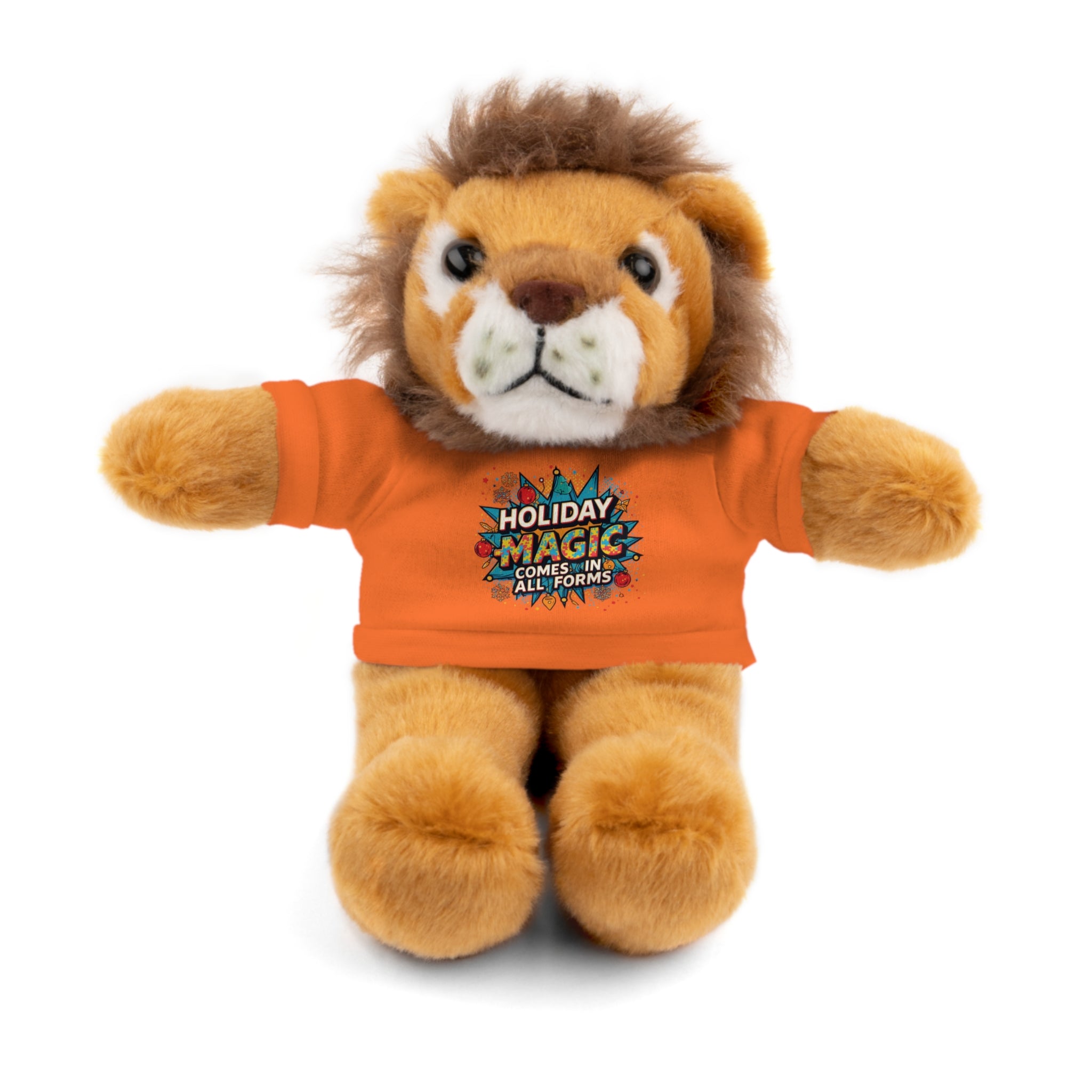 Holiday Magic Bear — Plush Teddy with 'Holiday Magic Comes in All Forms' Tee