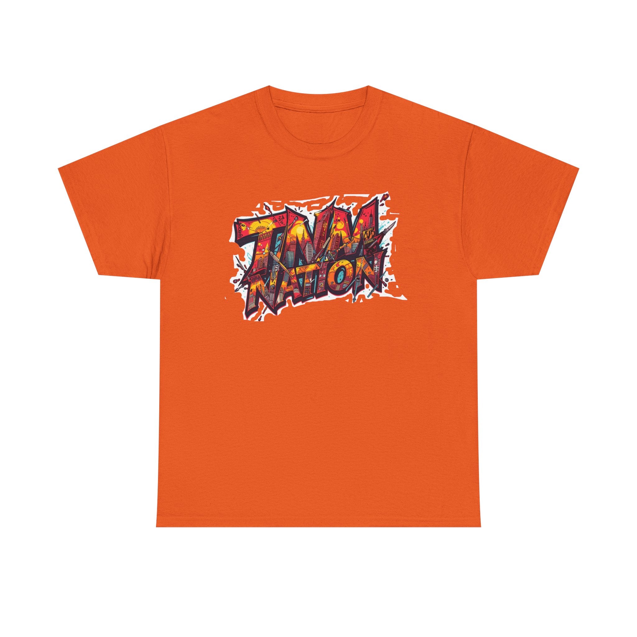 Tidal Nation Graffiti Tee - Urban Streetwear Graphic T-Shirt