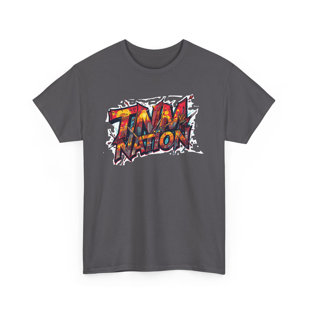 Tidal Nation Graffiti Tee - Urban Streetwear Graphic T-Shirt