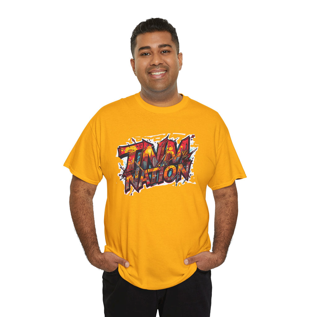 Tidal Nation Graffiti Tee - Urban Streetwear Graphic T-Shirt