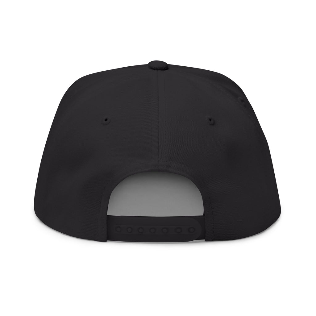 Embroidered Colorful Puzzle Ribbon Snapback Hat — Autism Awareness Flat Bill Cap