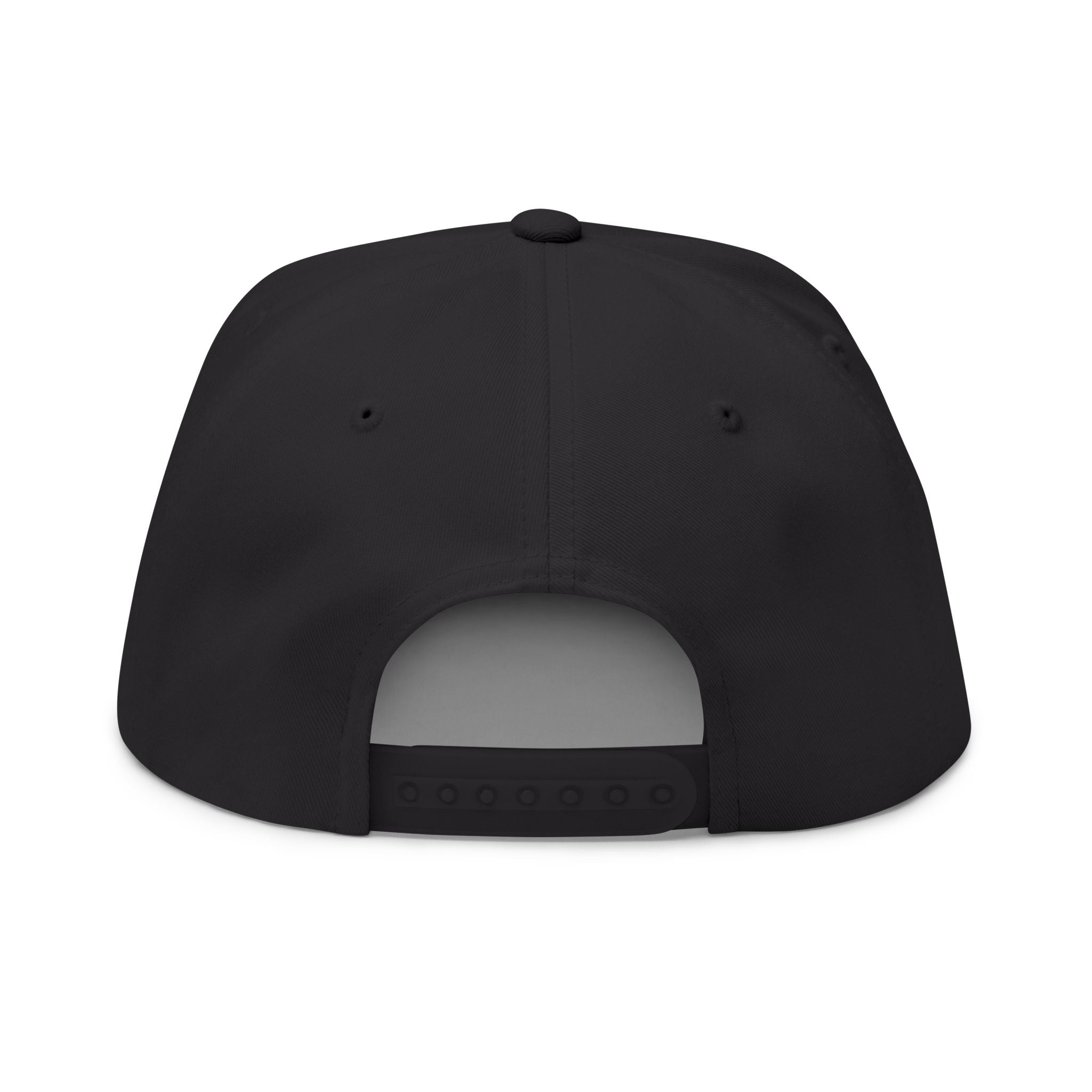 Embroidered Colorful Puzzle Ribbon Snapback Hat — Autism Awareness Flat Bill Cap