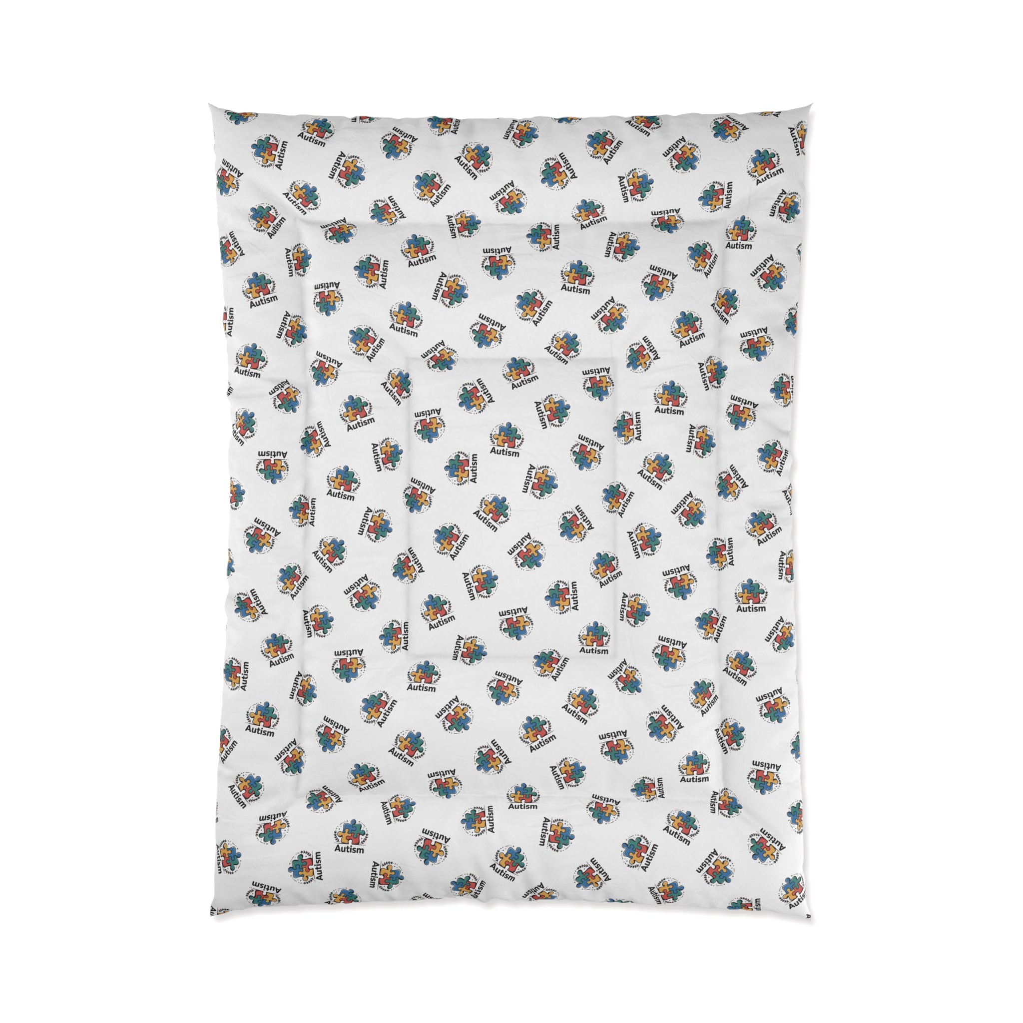 Comforter - Colorful Floral Geode Pattern Duvet Cover for Bedroom Decor