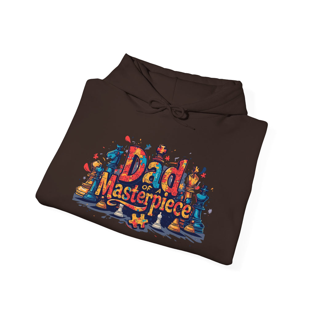 Dad Masterpiece Hoodie – Colorful Artistic Father’s Day Sweatshirt