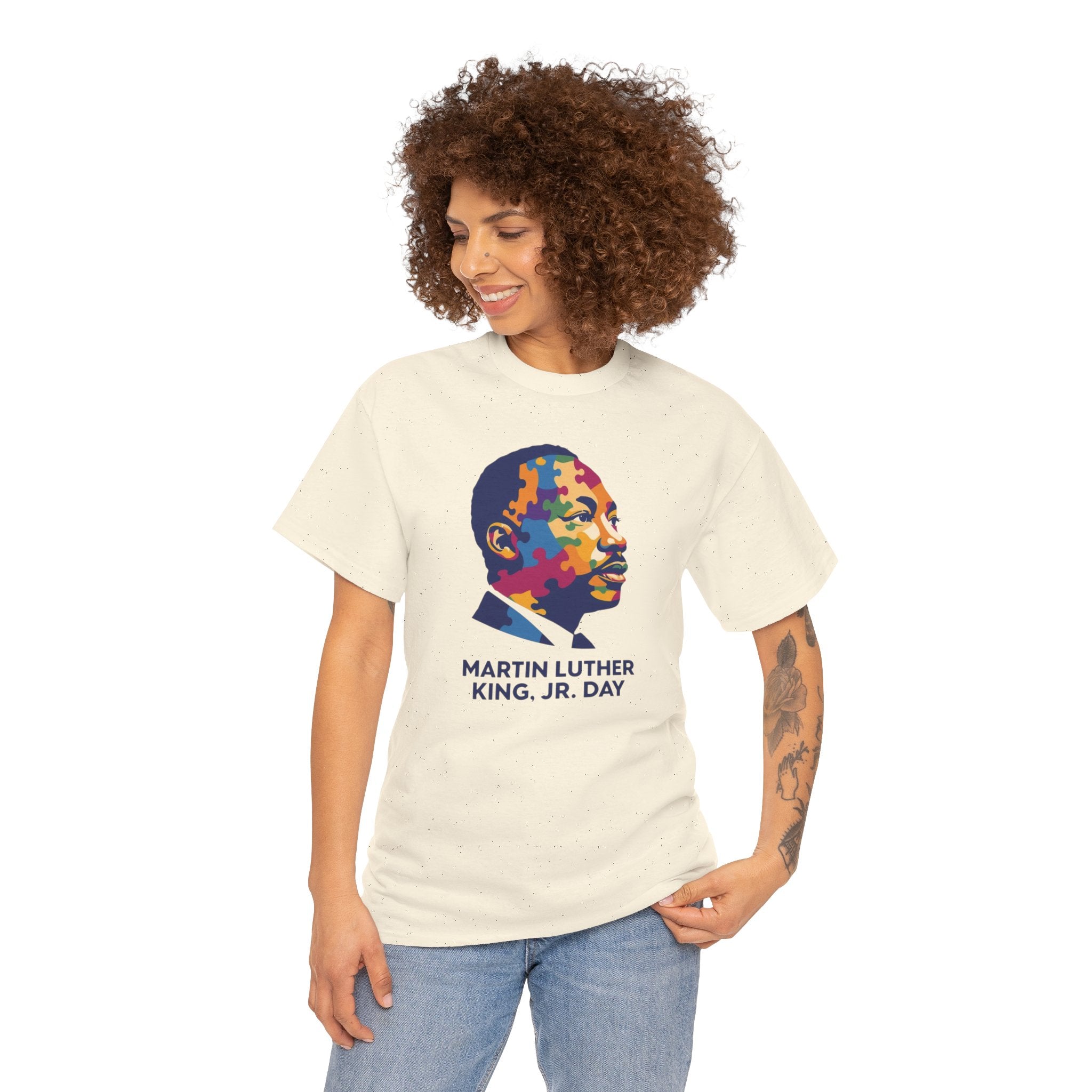 MLK Day Meets Autism T‑Shirt