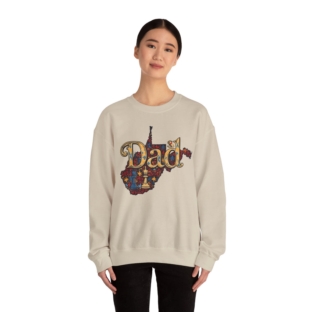 Dad State Pride Sweatshirt — West Virginia Dad Crewneck
