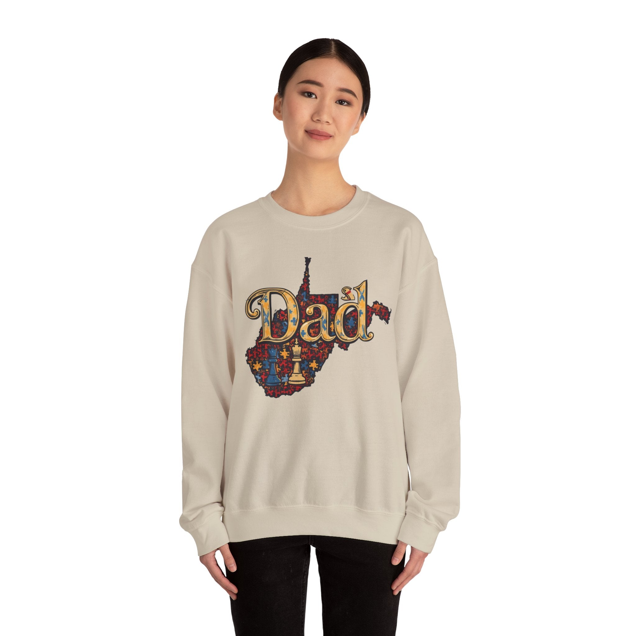Dad State Pride Sweatshirt — West Virginia Dad Crewneck