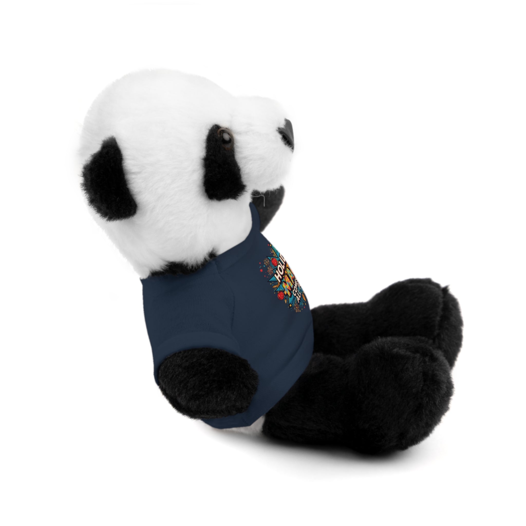 Holiday Magic Bear — Plush Teddy with 'Holiday Magic Comes in All Forms' Tee