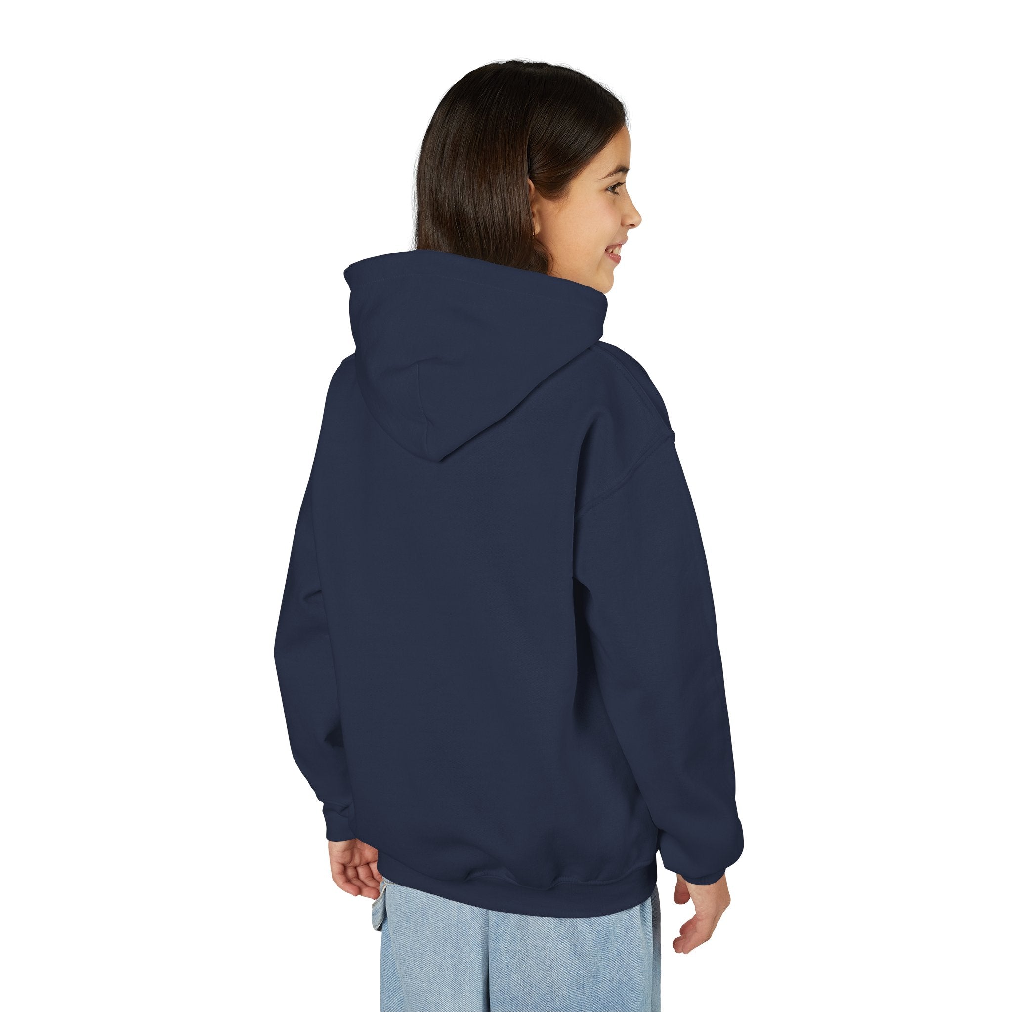 Youth Hoodie — "Why Is Everyone Rushing Me?" Colorful Comic Graphic
